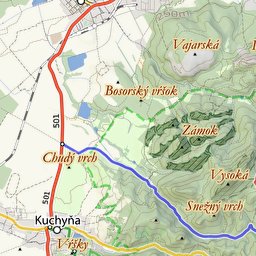 ilustračný obrázok cyklomapy