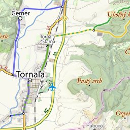 ilustračný obrázok cyklomapy